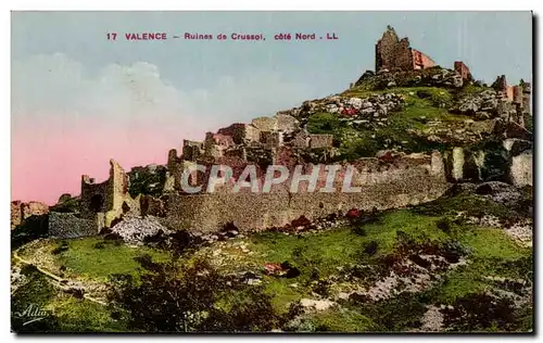 Cartes postales Toul Ruines de Crussol