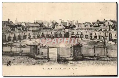 Cartes postales Dijon Place d&#39armes