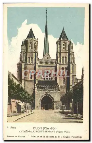 Ansichtskarte AK Dijon Cathedrale Saint Benigne