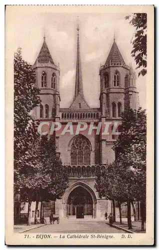 Cartes postales Dijon La cathedrale St Benigne