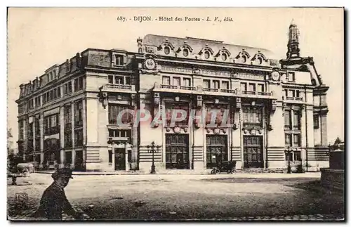 Cartes postales Dijon Hotel des Postes