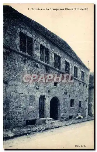 Cartes postales Provins La grange aux dimes