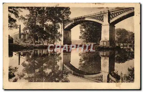 Cartes postales Moret sur Loing Viaduc de Saint Mammes