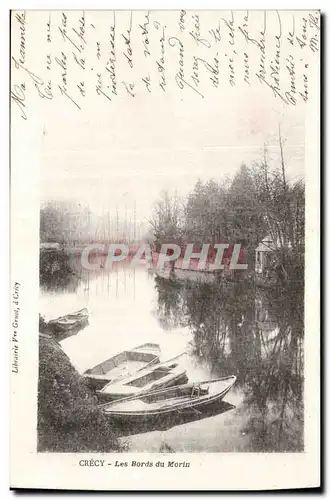 Cartes postales Crecy Les bords du Morin