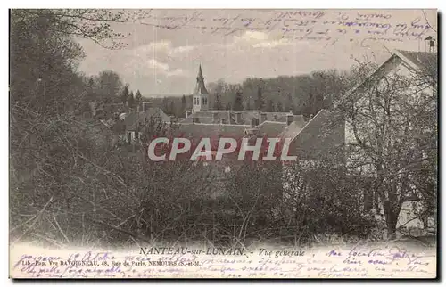 Cartes postales Nanteau sur Lunain Vue generale