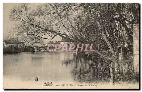 Cartes postales Souppes Un coin sur le Loing