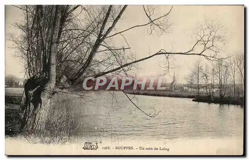 Cartes postales Souppes Un coin du Loing