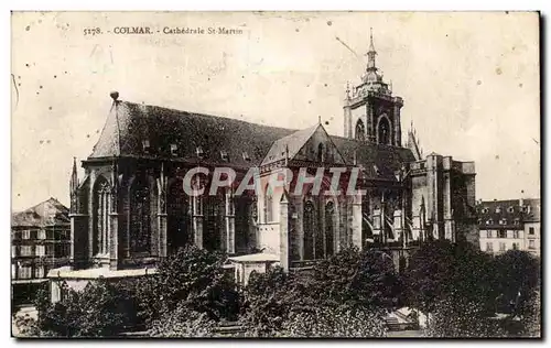 Colmar Ansichtskarte AK Cathedrale St martin