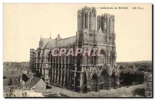 Reims Cartes postales Cathedrale