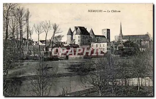 Cartes postales Nemours le chateau