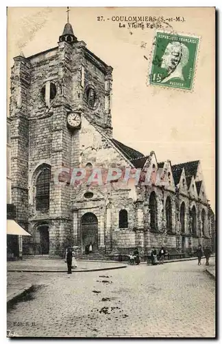 Cartes postales Coulommiers La vieille eglise