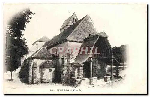 Cartes postales Eglise d&#39Avon