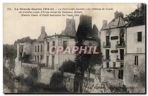 Ansichtskarte AK La Ferte sous Jouarre Le chateau de Conde