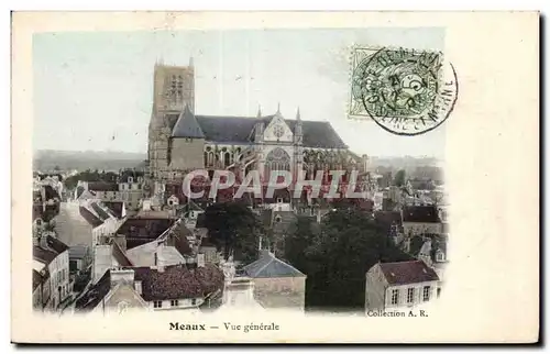 Cartes postales Meaux Vue generale