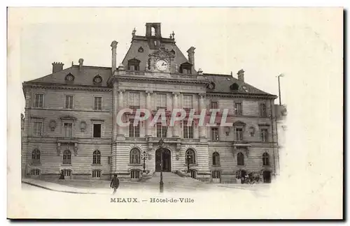 Cartes postales Meaux Hotel de ville