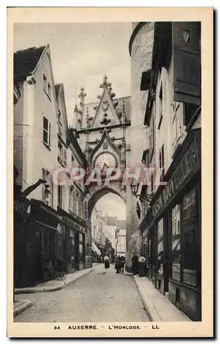 Auxerre Cartes postales L&#39horloge