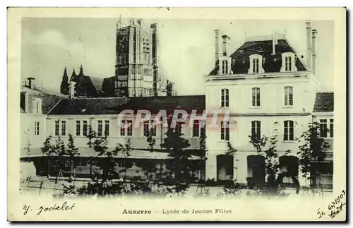 Auxerre Ansichtskarte AK Lycee de jeunes filles