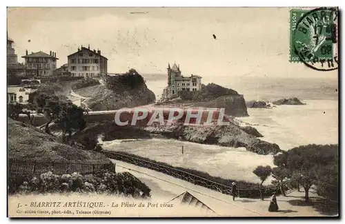 Cartes postales Biarritz La pointe du Port Vieux