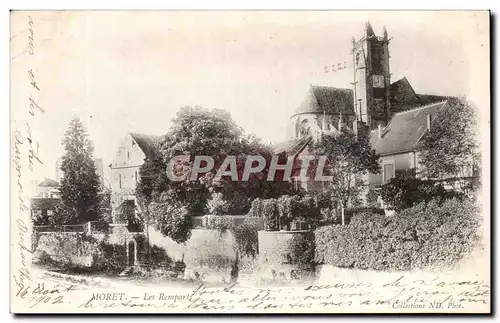 Moret sur Loing Cartes postales Les remparts