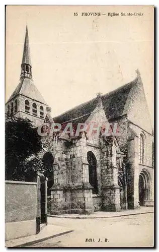 Cartes postales Provins Eglise Sainte CRoix