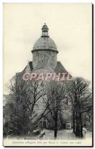 Cartes postales Provins Eglise et dome de St Quiriac