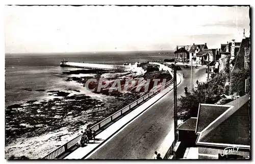 Cartes postales moderne Croix de Vie Le remblai et les jetees