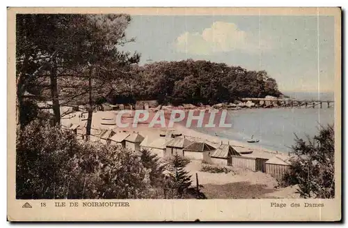 Cartes postales Ile de Noirmoutier plage des dames