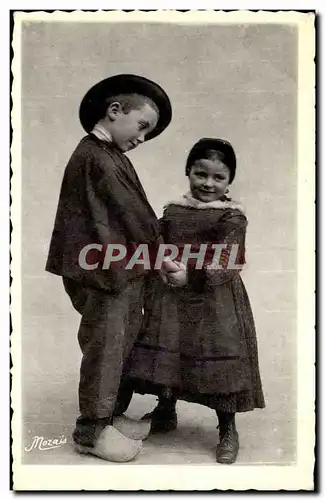 Ansichtskarte AK La danse au pays maraichin La ronde Folklore Costume