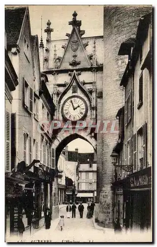 Auxerre Cartes postales L'horloge