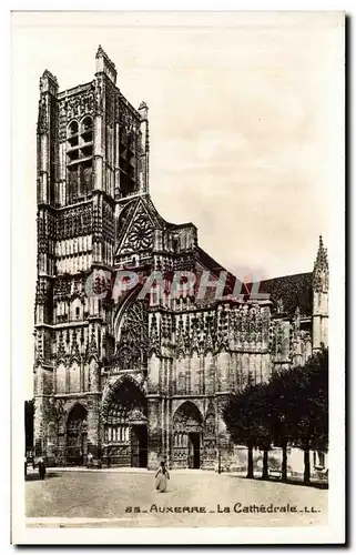 Cartes postales Auxerre La cathedrale