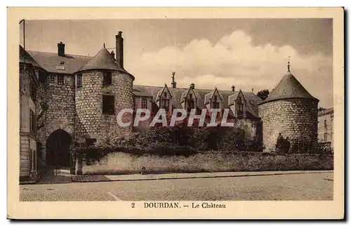 Cartes postales Dourdan Le chateau