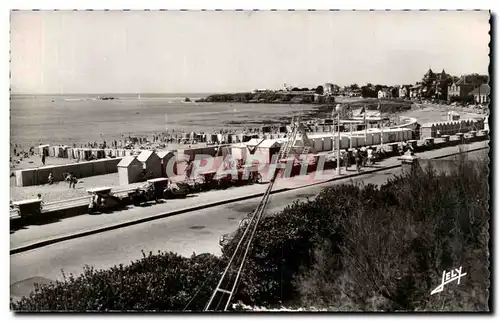 Cartes postales moderne Croix de Vie La plage et route de la corniche Volley ball Volley-ball