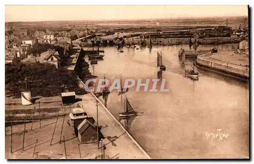 Cartes postales Sables D&#39Olonne Chenal du port