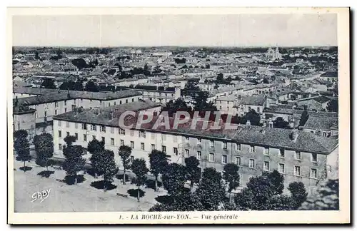 Cartes postales La Roche sur Yon Vue generale