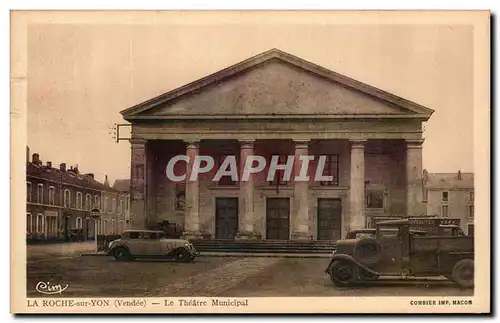 Cartes postales La Roche sur Yon Le Theatre municipal