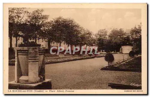 Cartes postales La Roche sur Yon Place Albert Premier