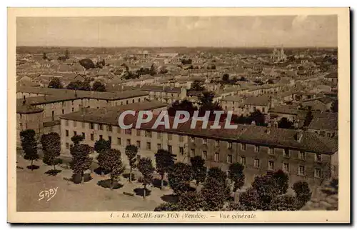 Cartes postales La Roche sur Yon Vue generale