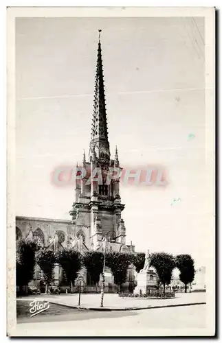 Cartes postales Lucon La cathedrale Statue de Richelieu