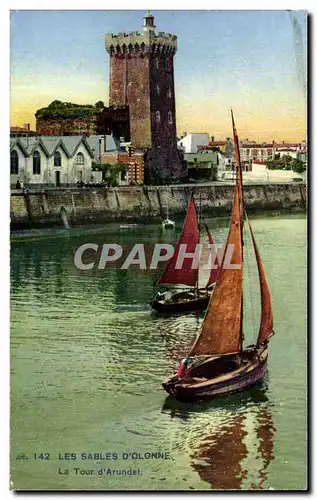 Cartes postales Sables d'olonne La Tour d'Arundel