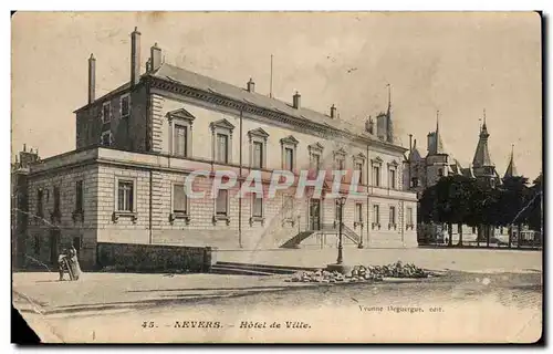 Cartes postales Nevers Hotel de ville