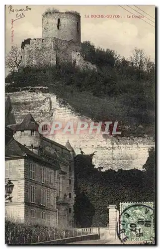 Cartes postales La Roche Guyon Le donjon