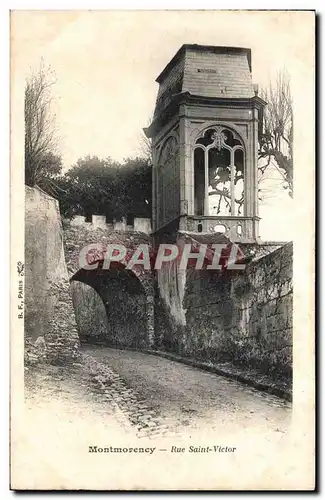 Cartes postales Montmorency Rue Saint Victor