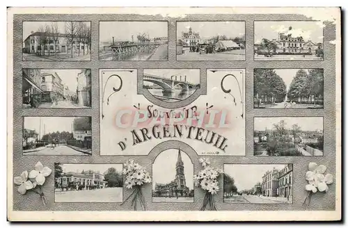 Cartes postales Souvenir d' argenteuil