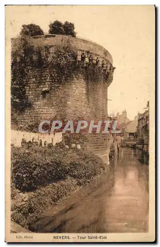 Cartes postales Nevers Tour Saint Eloi