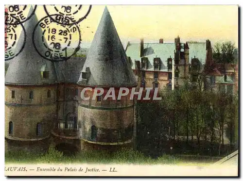 Cartes postales Beauvais Ensemble du palais de justice