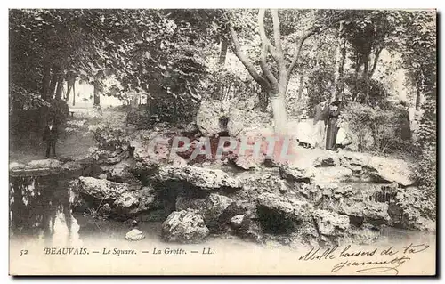 Cartes postales Beauvais La grotte