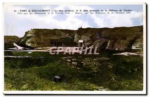 Cartes postales Fort de Douaumont Militaria