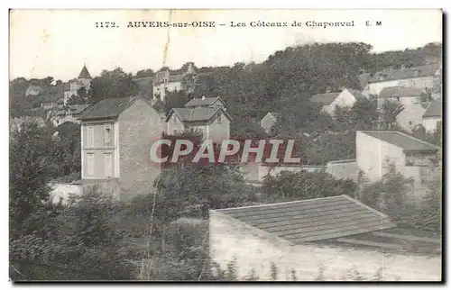 Cartes postales Auvers sur Oise Les coteaux de Chaponval