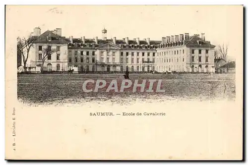 Cartes postales Saumur Ecole de cavalerie