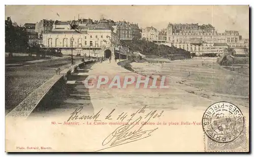 Cartes postales Biarritz Le casino municipal